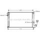 PE2181 (PEA2181) Radiateur de moteur AVA Deutschland GmBH