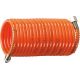 Rallonge tuyau air spirale filetage 1/4" 7,5m 8 bars 